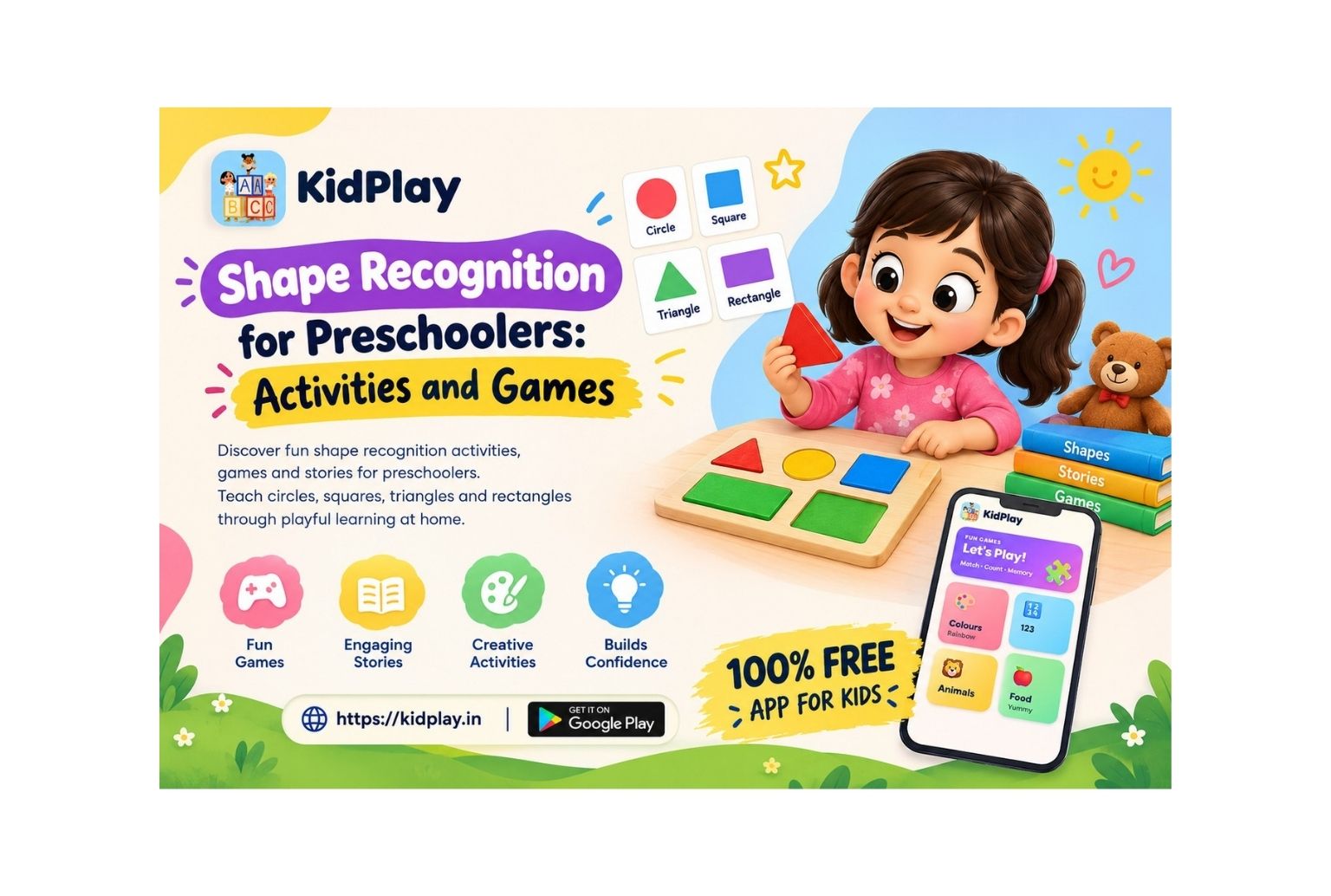 Shape Recognition for Preschoolers: Activities and Games
