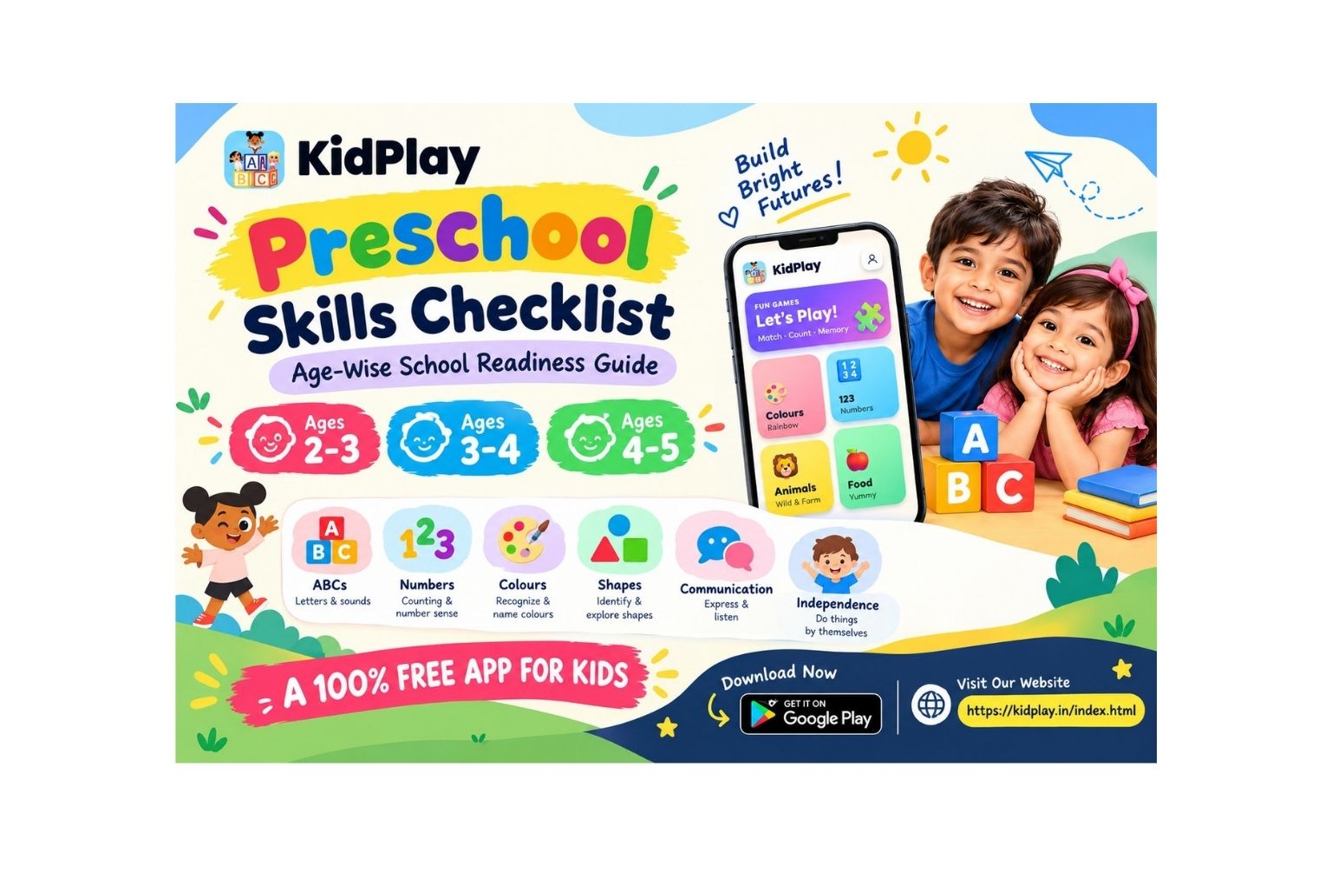 Preschool Skills Checklist: Age-Wise School Readiness Guide